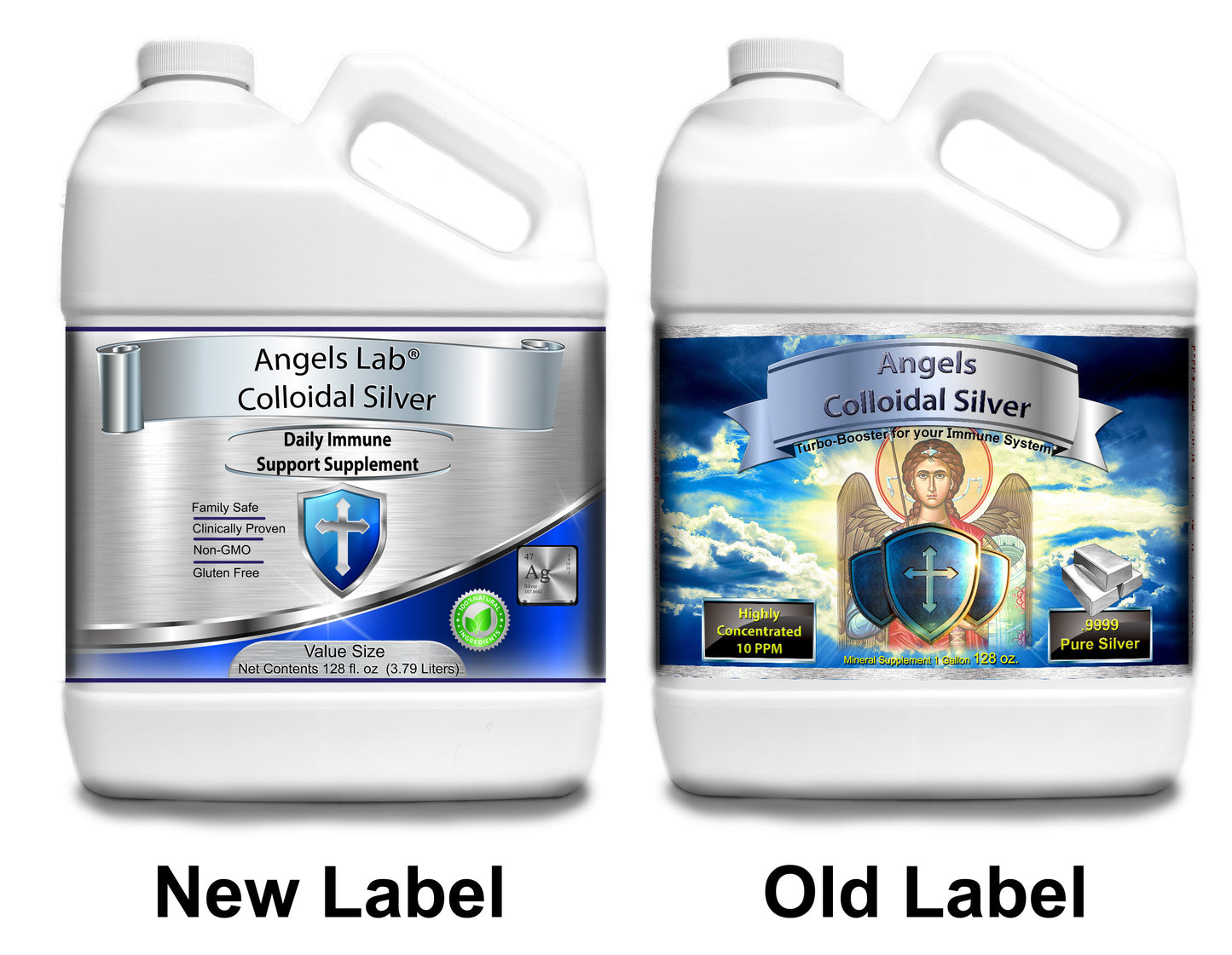 One Gallon Plastic Jug Colloidal Silver