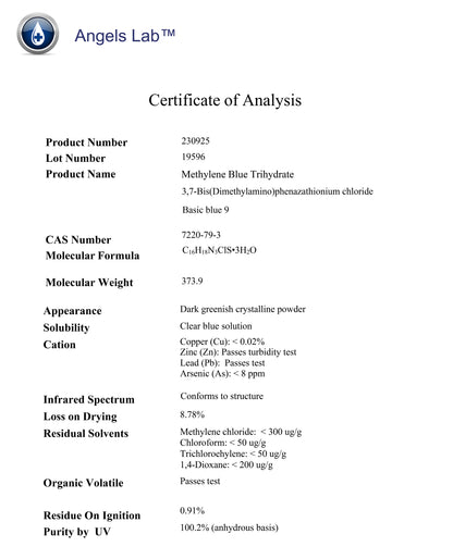 2 Oz Methylene Blue With Colloidal Silver