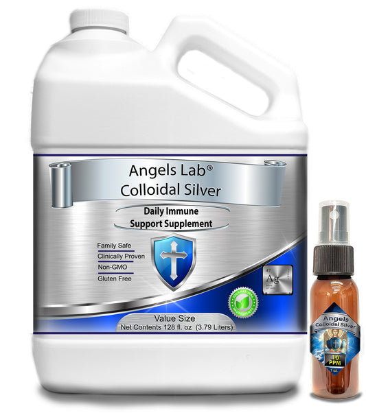 One Gallon Plastic Jug Colloidal Silver