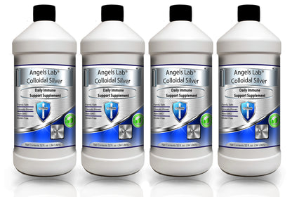 One Gallon (Four 32oz bottles) Colloidal Silver